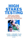 Cover: High Stakes Testing - Routledge