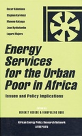 Cover: Energy Services for the Urban Poor in Africa - Zed Books Ltd
