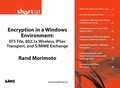 Cover: Encryption in a Windows Environment - Sams Publishing