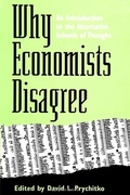 Cover: Why Economists Disagree - State University of New York Press