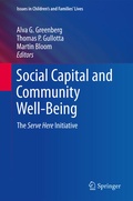 Cover: Social Capital and Community Well-Being - Springer