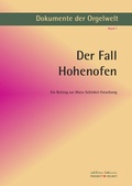 Cover: Dokumente der Orgelwelt / Der Fall Hohenofen - epubli