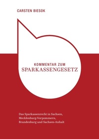 Abbildung von: Kommentar zum Sparkassengesetz - epubli