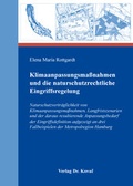 Bild: Klimaanpassungsmaßnahmen und die naturschutzrechtliche Eingriffsregelung - Kovac, Dr. Verlag