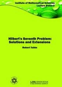 Enlarge image Cover: Hilbert's Seventh Problem - Hindustan Book Agency