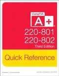 Cover: CompTIA A+ Quick Reference (220-801 and 220-802) - Pearson It Certification