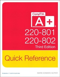 Abbildung von: CompTIA A+ Quick Reference (220-801 and 220-802) - Pearson It Certification