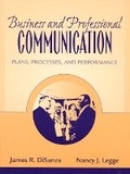 Cover: Business and Professional Communication - Pearson