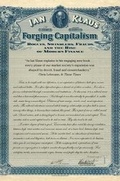 Cover: Forging Capitalism - Yale University Press