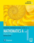 Cover: Pearson Edexcel International GCSE (9-1) Mathematics A Student Book 1 - Pearson Education Limited