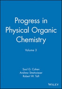 Abbildung von: Progress in Physical Organic Chemistry, Volume 3 - Wiley