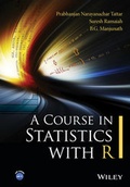 Cover: A Course in Statistics with R - Wiley