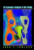 Cover: An Economic Analysis of the Family - Princeton University Press