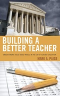 Cover: Building a Better Teacher - Rowman & Littlefield Publishers