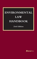 Bild: Environmental Law Handbook - Bernan Press