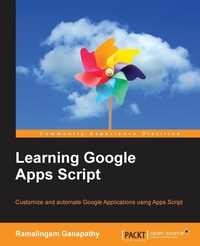 Enlarge image Cover: Learning Google Apps Script - Packt Publishing