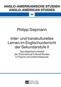 Cover: Inter- und transkulturelles Lernen im Englischunterricht der Sekundarstufe II - Peter Lang Verlag