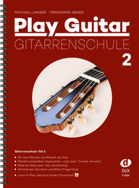 Abbildung von: Play Guitar Gitarrenschule 2 - Edition DUX