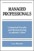 Cover: Managed Professionals - State University of New York Press