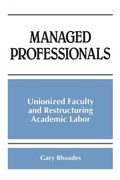 Cover: Managed Professionals - State University of New York Press