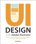 Cover: UI Design with Adobe Illustrator - Adobe Press,U.S.