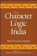 Cover: The Character of Logic in India - State University of New York Press