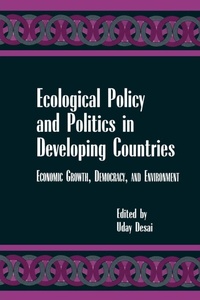 Enlarge image Cover: Ecological Policy and Politics in Developing Countries - State University of New York Press