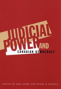 Enlarge image Cover: Judicial Power and Canadian Democracy - The Institute for Research on Public Policy