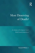 Cover: Most Deserving of Death? - Routledge