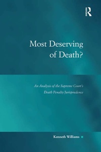Enlarge image Cover: Most Deserving of Death? - Routledge