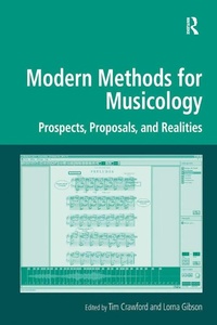 Abbildung von: Modern Methods for Musicology - Routledge