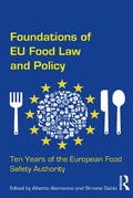 Cover: Foundations of EU Food Law and Policy - Routledge