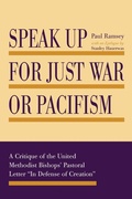 Cover: Speak Up for Just War or Pacifism - Wipf & Stock Publishers