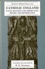 Cover: Catholic England - Manchester University Press