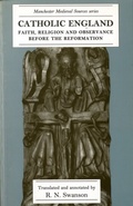 Cover: Catholic England - Manchester University Press
