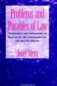 Enlarge image Cover: Problems and Parables of Law - State University of New York Press