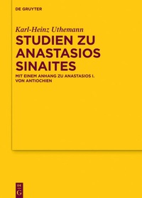 Abbildung von: Studien zu Anastasios Sinaites - De Gruyter