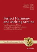 Cover: Perfect Harmony and Melting Strains - De Gruyter
