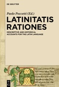 Cover: Latinitatis rationes - De Gruyter