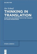 Cover: Thinking in Translation - De Gruyter