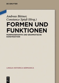 Enlarge image Cover: Formen und Funktionen - De Gruyter