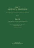 Cover: Galeni vocum Hippocratis Glossarium / Galeno, Interpretazione delle parole difficili di Ippocrate - De Gruyter