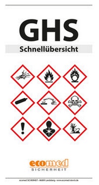 Bild: Infokarte GHS Schnellübersicht - ecomed Storck