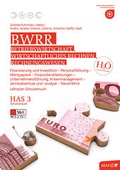 Cover: Betriebswirtschaft, Wirtschaftliches Rechnen, Rechnungswesen HAS 3 mit SbX-CD - H&ouml;lzel Verlag