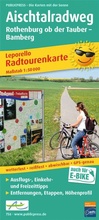 Cover: Publicpress Leporello Radtourenkarte Aischtalradweg, Rothenburg ob der Tauber, Bamberg 1:50.000 - freytag & berndt