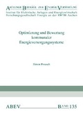 Cover: Optimierung und Bewertung kommunaler Energieversorgungssysteme - printproduction M. Wolff