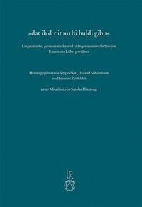 Abbildung von: "dat ih dir it nu bi huldi gibu" - Reichert Verlag