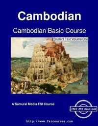 Enlarge image Cover: Cambodian Basic Course - Student Text Volume One - Samurai Media Limited