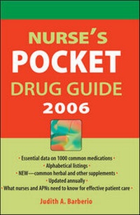 Enlarge image Cover: Nurse's Pocket Drug Guide 2006 - McGraw-Hill Publishing Co.