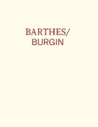 Enlarge image Cover: Barthes/Burgin - Edinburgh University Press